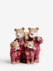 Red Bertie Bear Family Ornament - Image 4 of 7