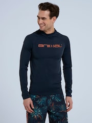 Animal Blue Mens Logo Sonny Rash Vest - Image 1 of 4