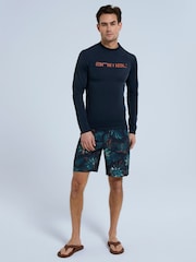 Animal Blue Mens Logo Sonny Rash Vest - Image 2 of 4