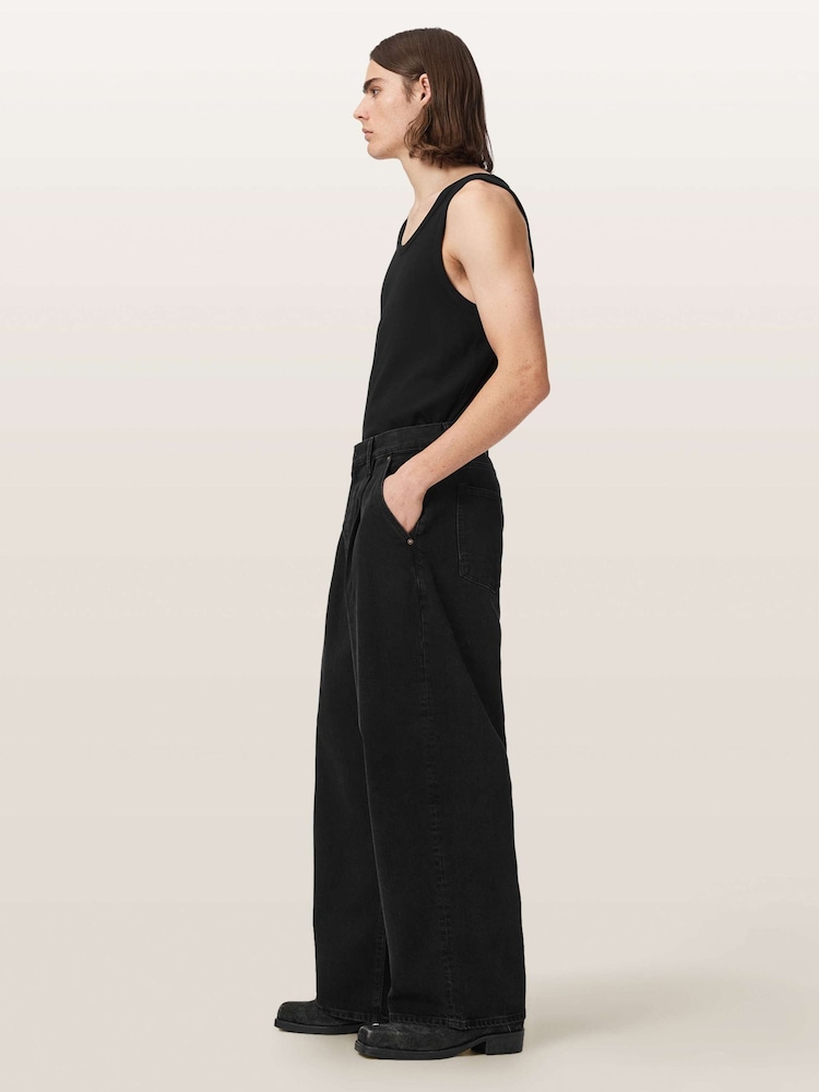 Calça jeans AllSaints Daze Pleat - Imagem 2 de 8