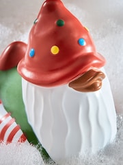 Green Christmas Gonk Rubber Duck - Image 2 of 4