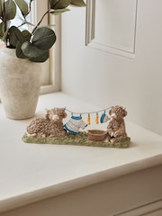 Natural Hamish The Highland Cow Laundry Ornament - Image 1 of 4