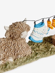 Natural Hamish The Highland Cow Laundry Ornament - Image 4 of 4