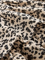 Black/White Tiered Ruffle Mini Skirt - Image 7 of 7