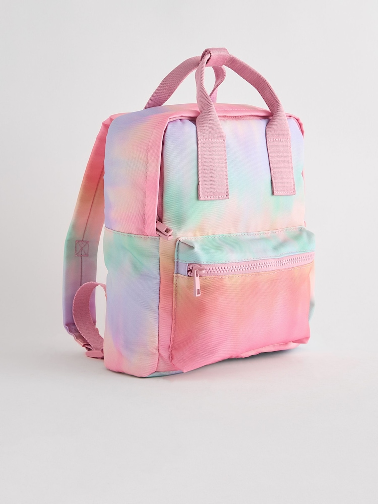 Multi Ombre Rainbow Small Handle Backpack - Image 1 of 6