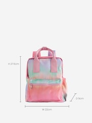 Multi Ombre Rainbow Small Handle Backpack - Image 3 of 6