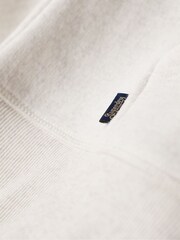 Superdry Cream Essential Logo Zip Hoodie - Image 4 of 6