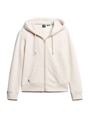 Superdry Cream Essential Logo Zip Hoodie - Image 6 of 6