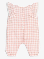 The Little Tailor Baby Muslin 100% Cotton Playsuit - Image 5 of 7