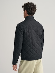 GANT Black Quilted Windcheater Jacket - Image 2 of 9