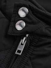 GANT Black Quilted Windcheater Jacket - Image 7 of 9