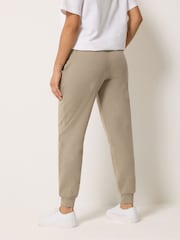 Brązowy - Zestaw 2 par joggersów M&Co Petite ze ściągaczem - Obraz 5 z 8