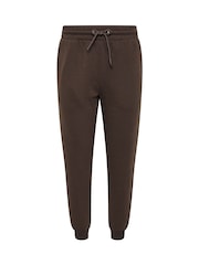 Brązowy - Zestaw 2 par joggersów M&Co Petite ze ściągaczem - Obraz 7 z 8