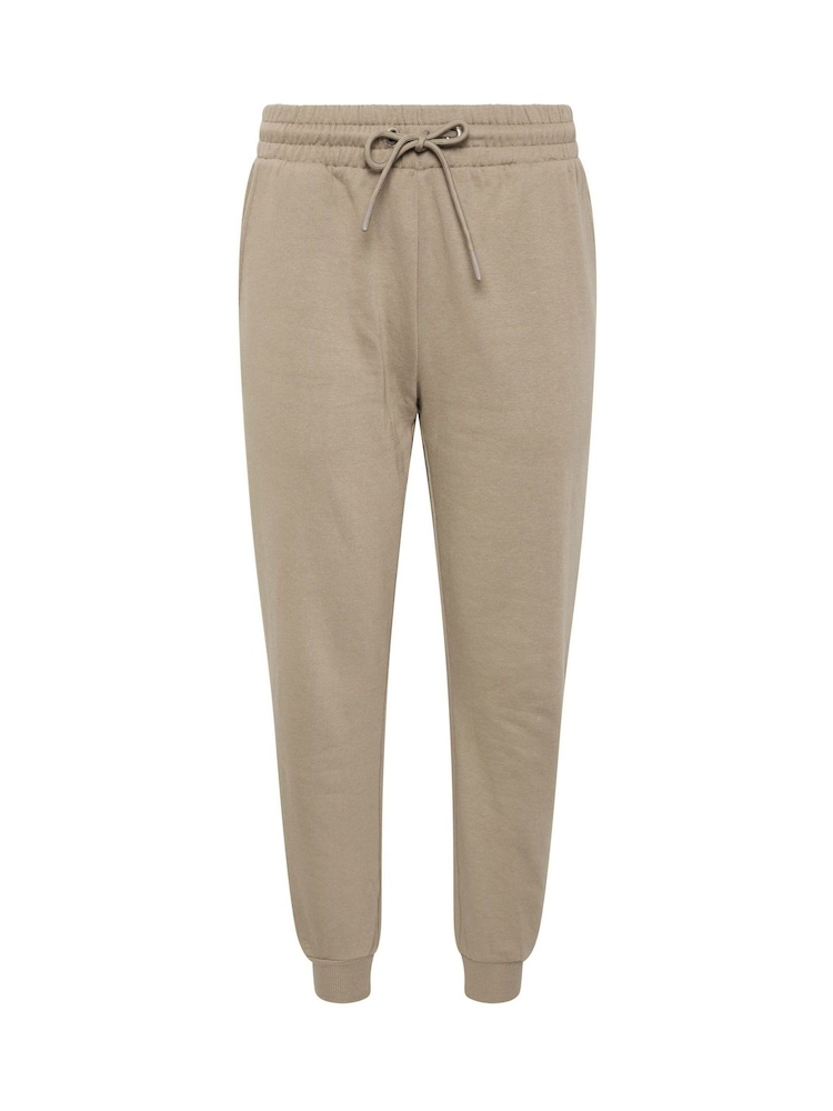 Brązowy - Zestaw 2 par joggersów M&Co Petite ze ściągaczem - Obraz 8 z 8