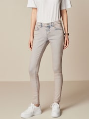 Pink Tinted Low Skinny Jeans - Image 3 of 7
