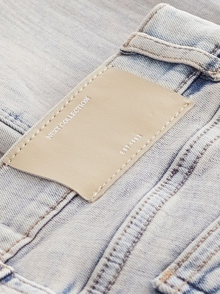 Rosa meliert - Skinny-Jeans mit niedrigem Bund - Bild 7 von 7 Rosa meliert - Skinny-Jeans mit niedrigem Bund - Bild 7 von 7