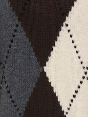 ONLY Argyle Crew Neck Jumper - Bilde 7 av 7