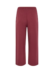 M&Co Red Petite Wide Leg Joggers - Image 6 of 6
