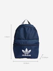 adidas Originals Navy Adicolour Backpack - Image 3 of 7