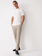 Fred Perry Mens Twin Tipped Polo Shirt - Image 2 of 4