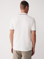 Fred Perry Mens Twin Tipped Polo Shirt - Image 3 of 4