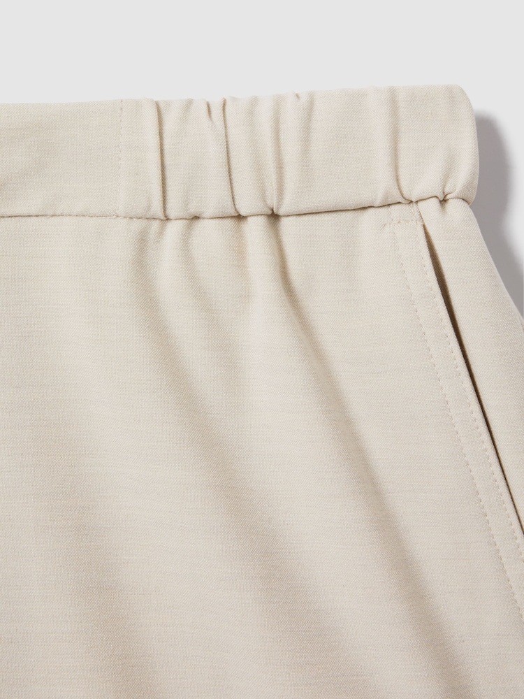 Reiss Stone Deck Slim Fit Drawstring Chino Shorts - Image 6 of 6