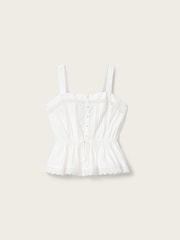 AllSaints White Gwen Top - Image 6 of 6