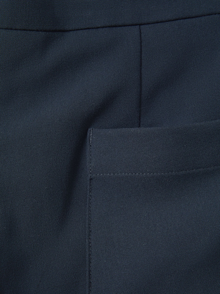 Reiss Airforce Blue Deck Slim Fit Drawstring Chino Shorts - Image 6 of 6