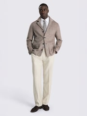 MOSS Brown Check Safari Shacket - Image 2 of 4
