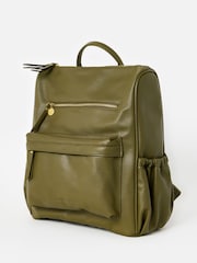 Oliver Bonas Green Jossie Backpack - Image 2 of 6