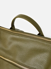 Oliver Bonas Green Jossie Backpack - Image 4 of 6