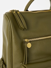 Oliver Bonas Green Jossie Backpack - Image 5 of 6
