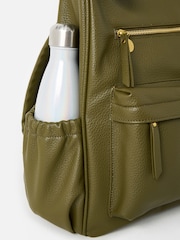 Oliver Bonas Green Jossie Backpack - Image 6 of 6