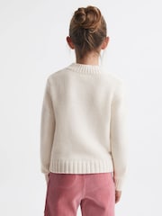 Reiss Ivory River 9-14 yrs Casual Knitted Robin Jumper - Image 5 of 6