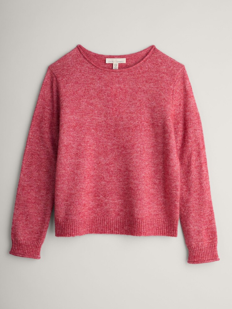 Seasalt Cornwall Pink Lily Bell Jumper - Image 1 of 5