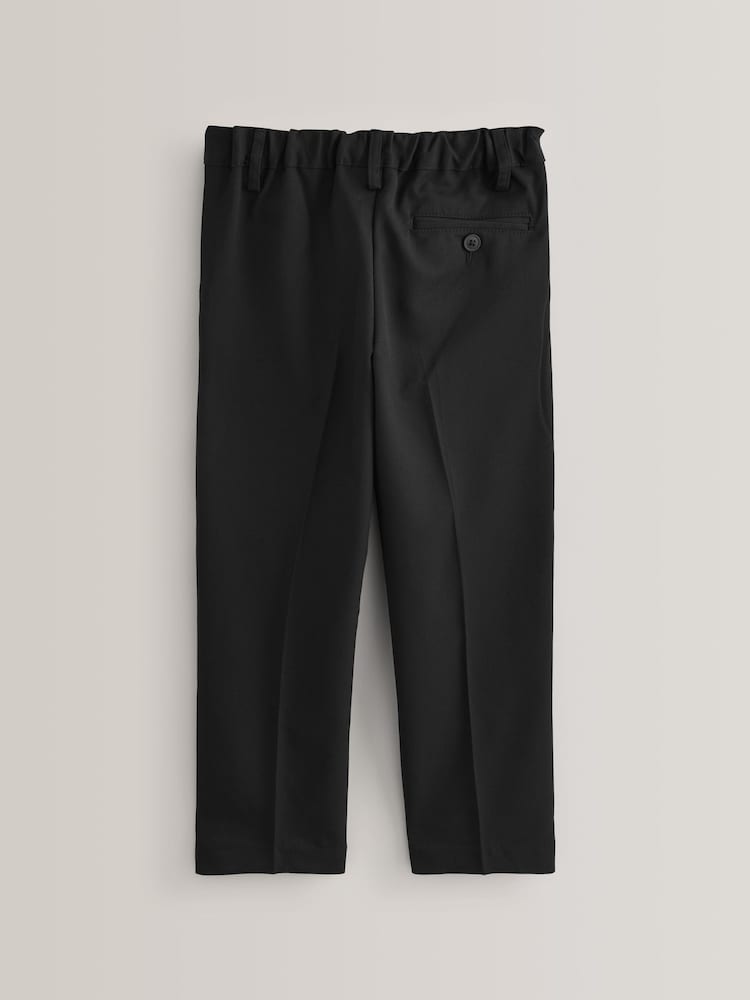 Schwarz - Schulhose mit Bügelfalten vorne (3–17 Jahre) - Bild 2 von 6 Schwarz - Schulhose mit Bügelfalten vorne (3–17 Jahre) - Bild 2 von 6