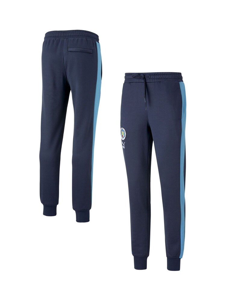 Puma Blue Manchester City FtblHeritage T7 Track Pants - Image 1 of 3