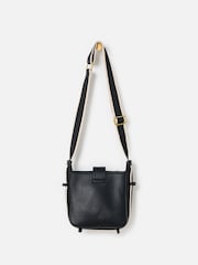 Oliver Bonas Black Dotty Small Black Cross-Body Bag - Image 3 of 6