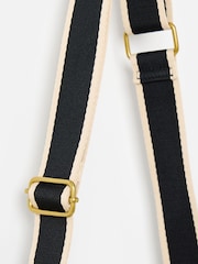 Oliver Bonas Black Dotty Small Black Cross-Body Bag - Image 5 of 6