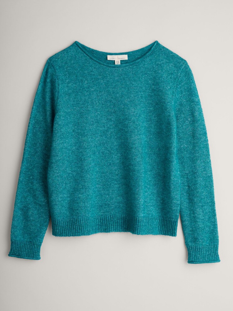 Seasalt Cornwall Green Lily Bell Jumper - Image 1 of 5
