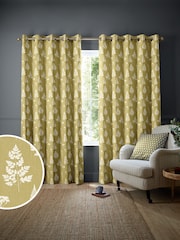 Emily Bond Yellow Tynesfield Made to Measure Curtains - Image 1 of 9