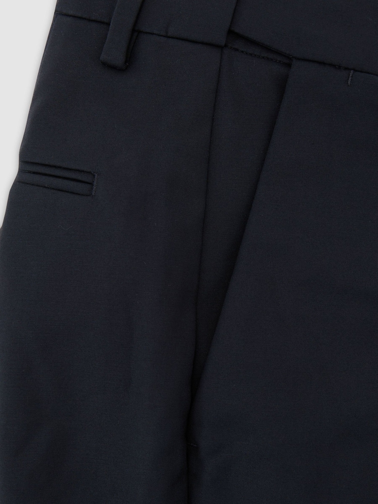Reiss Navy Eastbury Cotton-Stretch Tailored-Fit Chinos - Image 6 of 6 Reiss Navy Eastbury Cotton-Stretch Tailored-Fit Chinos - Image 6 of 6