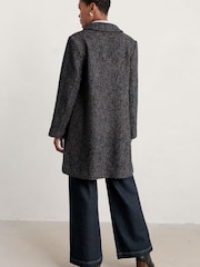 Seasalt Cornwall Blue Wood Cabin Coat - Image 2 of 5