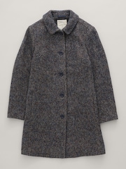 Seasalt Cornwall Blue Wood Cabin Coat - Image 4 of 5