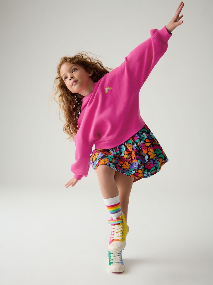 Little Bird by Jools Oliver Sweat Mockable Hooded Dress - Image 5 of 8