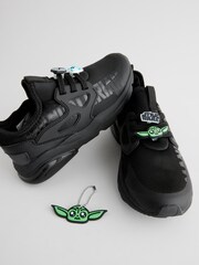 Black Star Wars Elastic Lace Trainers - Image 1 of 8