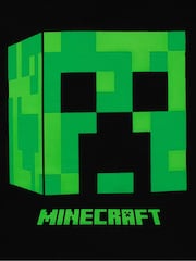 Character Black Minecraft Short Sleeve Creeper T-Shirt - Image 7 of 7