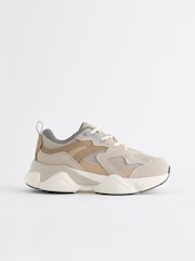 Neutral Standard Fit (F) Mesh Lace Trainers - Image 2 of 5