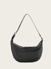 AllSaints Black Luna Shoulder Bag - Image 2 of 6