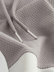 Grey/White Block Overhead Hoodie - Image 6 of 7